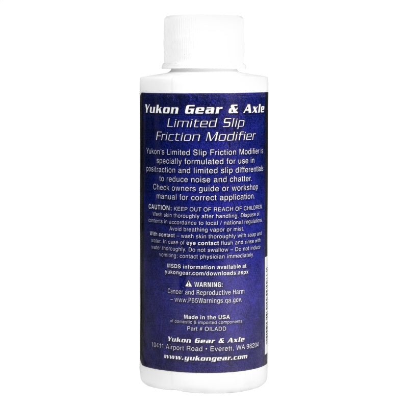 Yukon Gear & Axle - Yukon Gear Friction Modifier - Demon Performance