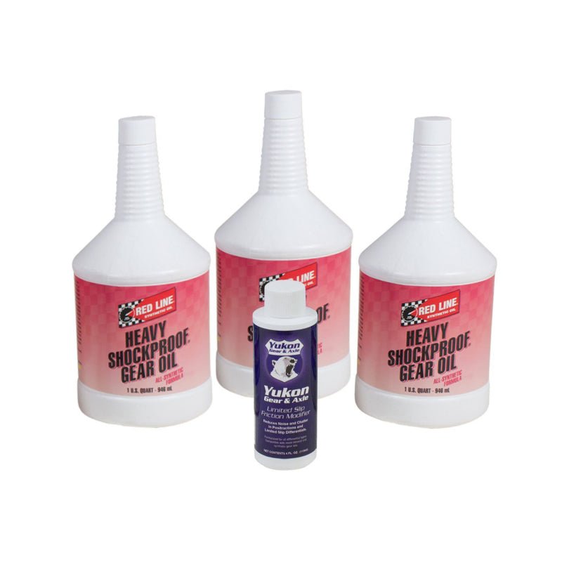 Yukon Gear & Axle - Yukon Gear Redline Synthetic Shock Proof Oil w/ Positraction Additive. 3 Quarts - Demon Performance